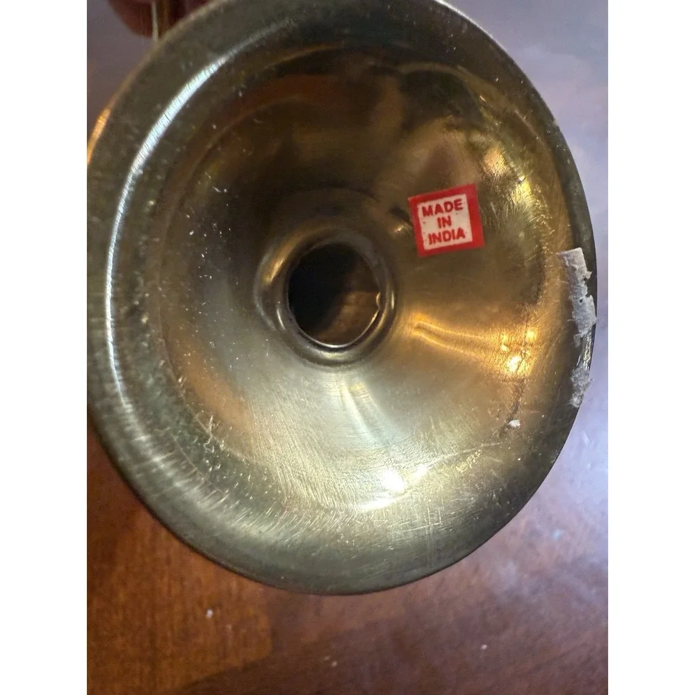 Vintage Brass Bugle Horn Military Hunting Hanging Decoration‎ - India